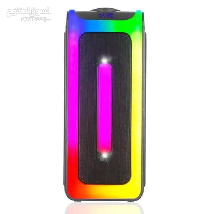 KOLAV D2806 8 Inch Party Sound System Bluetooth Speaker سماعة بإضائة RGB