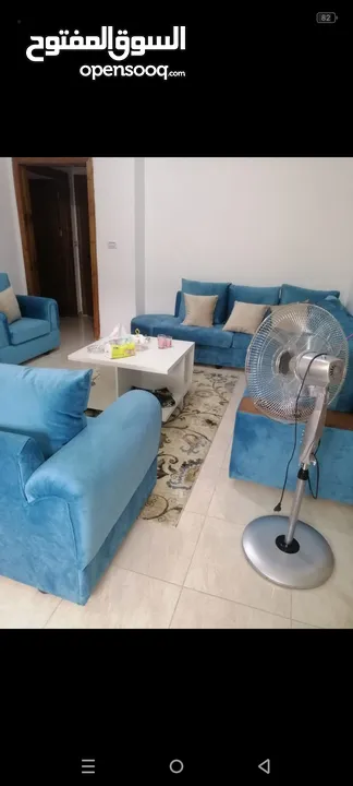 طقم كنب كورنر للبيع بحالة ممتازة 7 مقاعد