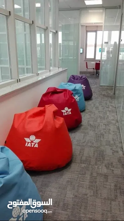 بفات beanbags عروض للحديقة للبيت ولكل مكان ، حجم الستاندرد المناسب لجميع الاعمار الأكثر طلبا