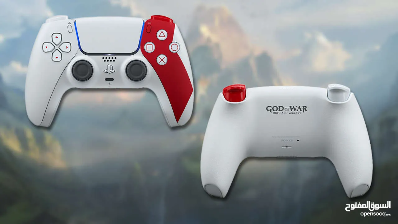 يد تحكم بلايستيشن 5 إصدار خاص God of War – تصميم حصري وأداء عالي