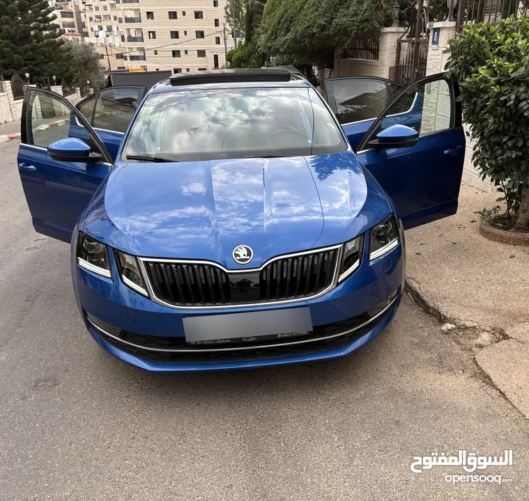 سكودا - اوكتافيا 2019 استعمال شخصي- يد اولى - كراسي جلد