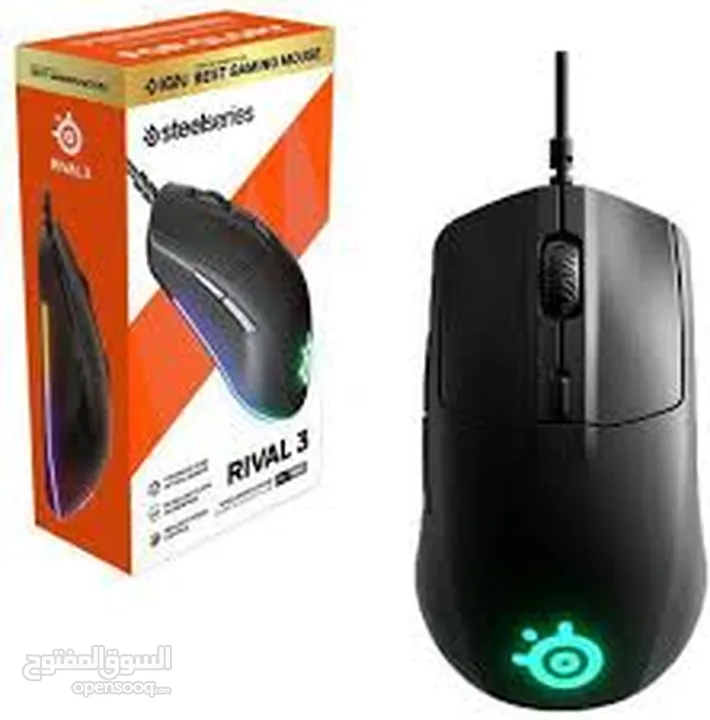 SteelSeries rival 3 mouse