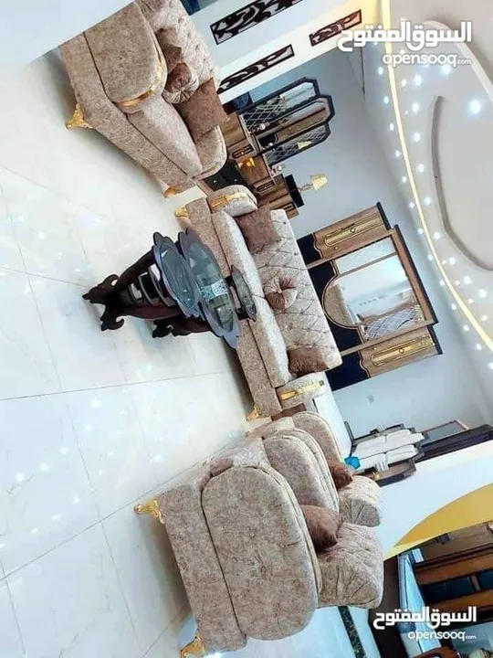 اطقم كنب اطقم كورنر غرف نوم طاولات
