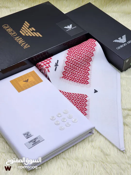 عرض خاص اطقم جديده اصدارات 2025 قماش مع الشماغ كارتير مونت بلانك اقنر جفنشي ملكي خاص مع المرفقات.