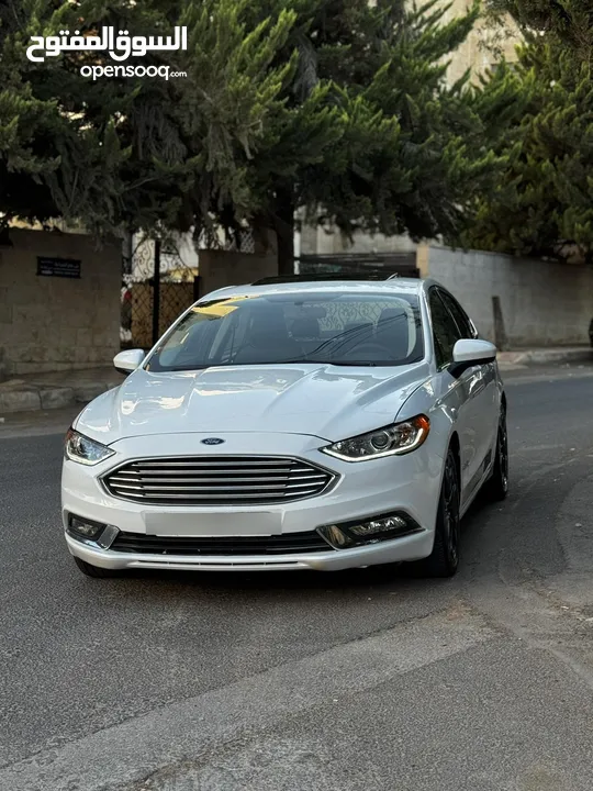 فورد فيوجن موديل 2018 فحص ثلاث جيد ... مضروب الراسيه خلفي.. استخدام شخصي... بحاله الوكاله..