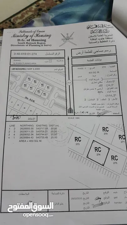 ارض في جنوب خبة ال خميس كورنر