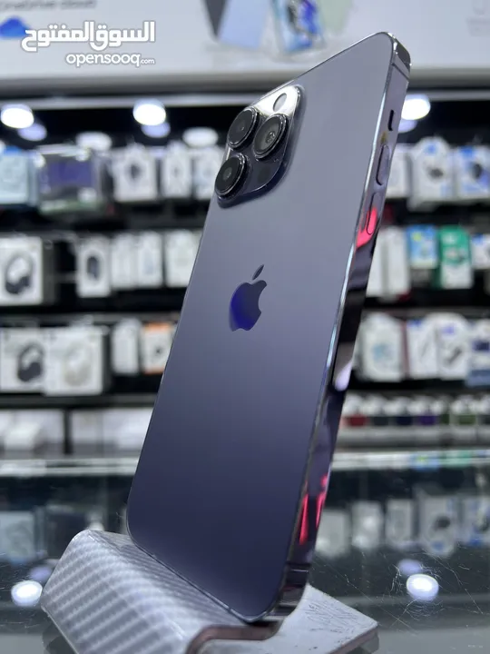 Used iPhone 14 Pro Max (128) GB  ايفون 14 برو ماكس 128 جيجابايت  مستعمل بحالة جيدة بطارية 86٪؜ /////