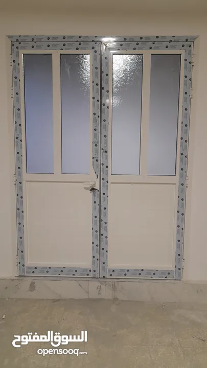 aluminum&shutter and glass