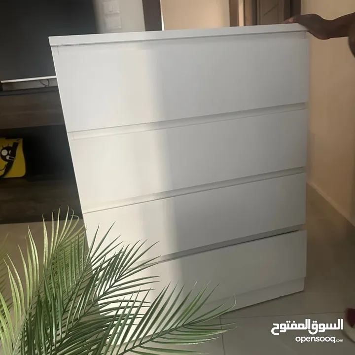 وحدة ادراج ايكيا 4 دروج بحالة ممتازة