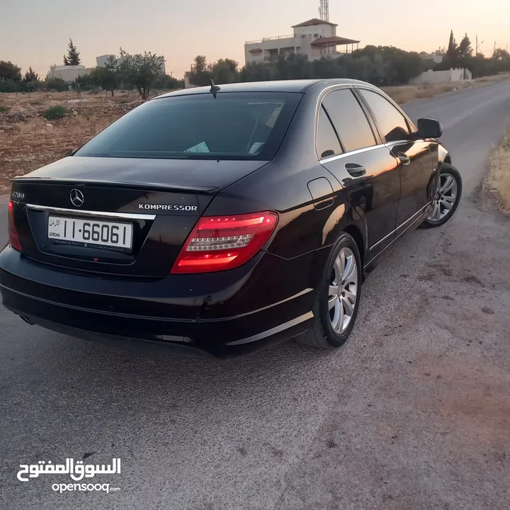 مرسيدس بنز C180 AMGاصلي  فحص كامل  موديل 2008 فتحه فل كامل