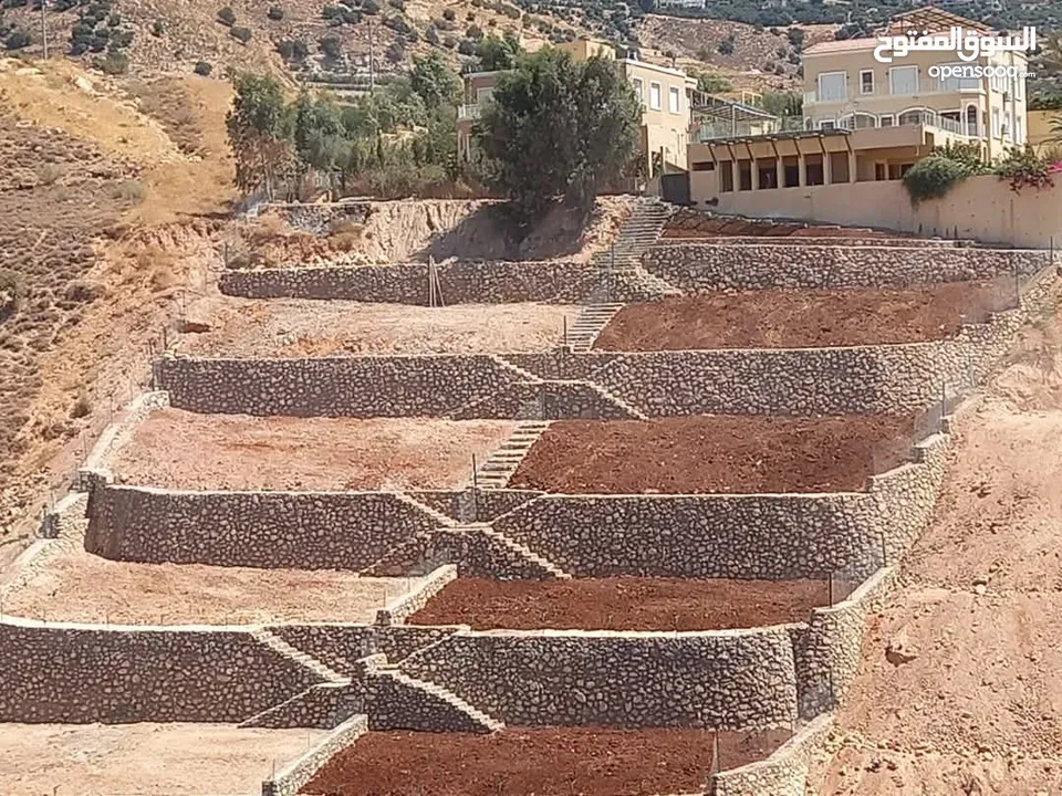 استصلاح اراضي بناء سلاسل تشييك مزارع بناء بيوت ريفيه تصميم مسابح بناء شاليهات تنفيذ جميع التعهدات