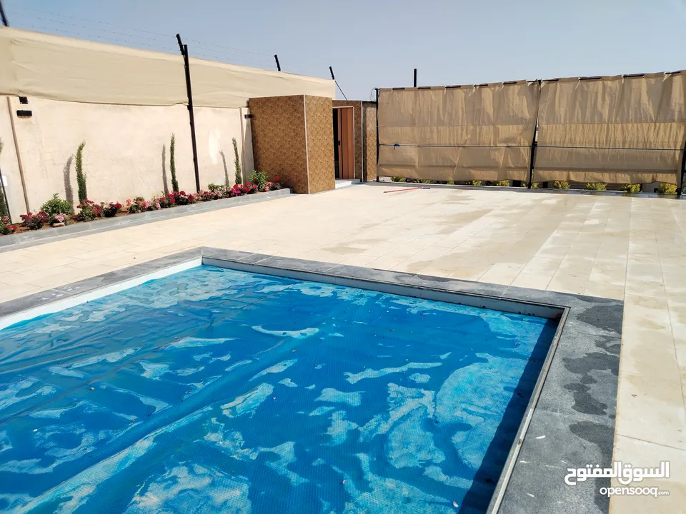 مزرعه للايجار جديده قريبه من عمان مريحه واستثنائيه