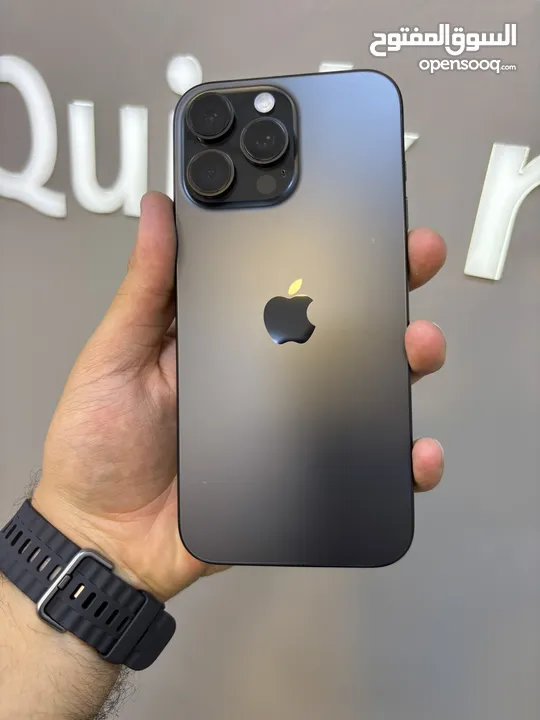 IPHONE 16 PRO MAX (1-TB) USED /// ايفون 16 برو ماكس ذاكرة 1 تيرا ذاكرة مستعمل وكاله