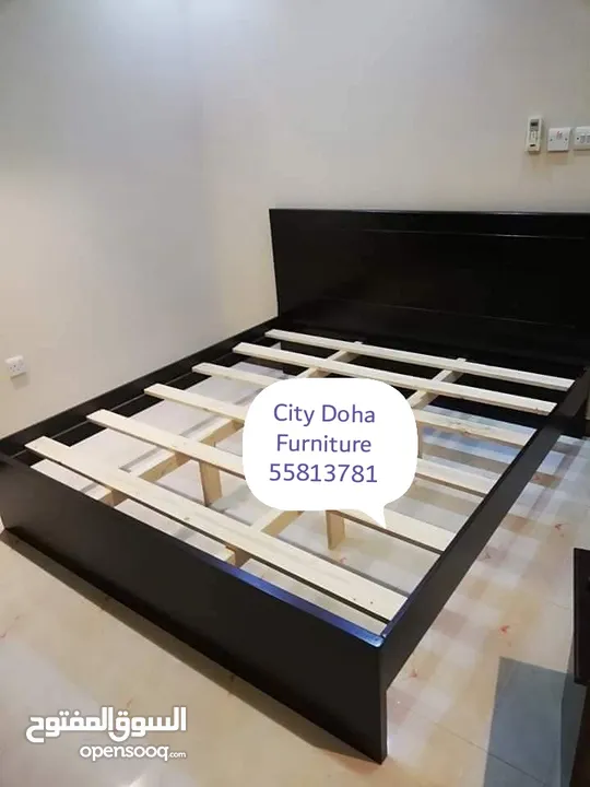 Brand New Wood Bed Clothes bed Box Bed