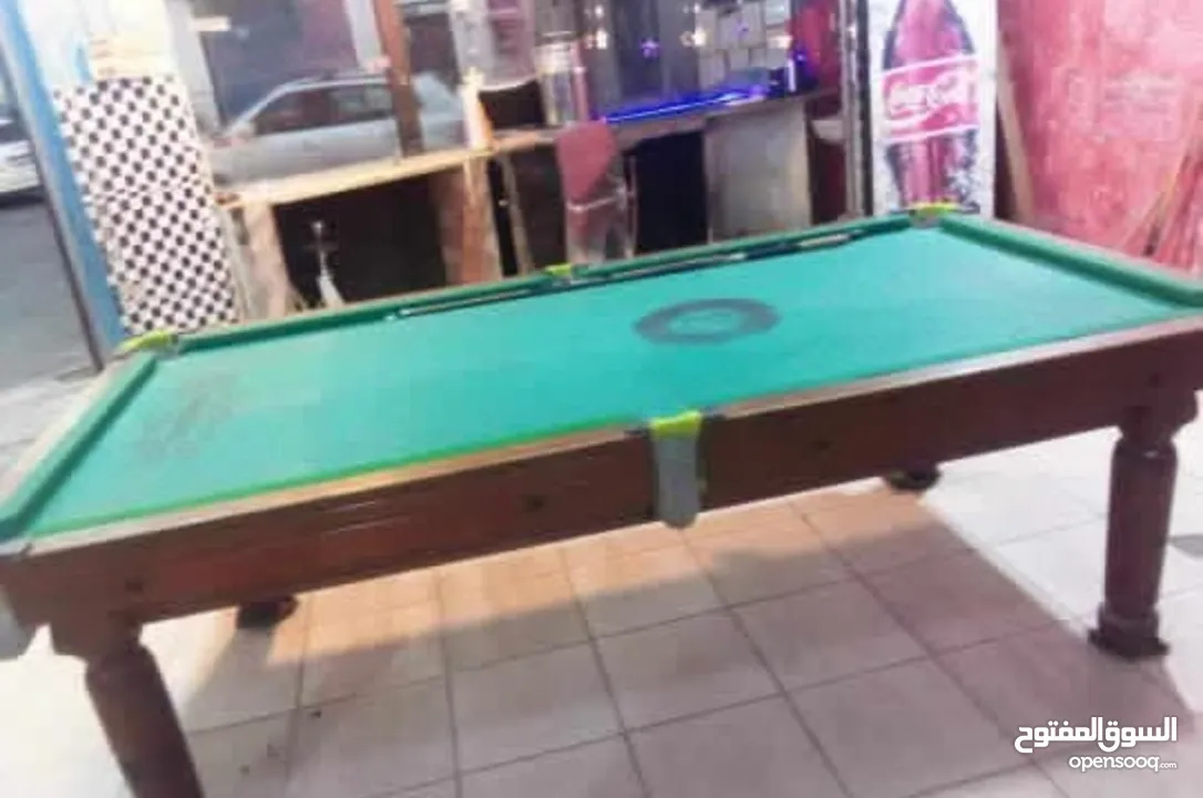 طاولة بلياردو عدد 3 بسعر مناسب