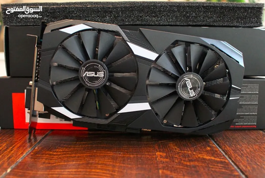 كرت شاشه Asus Rx580 8 GB