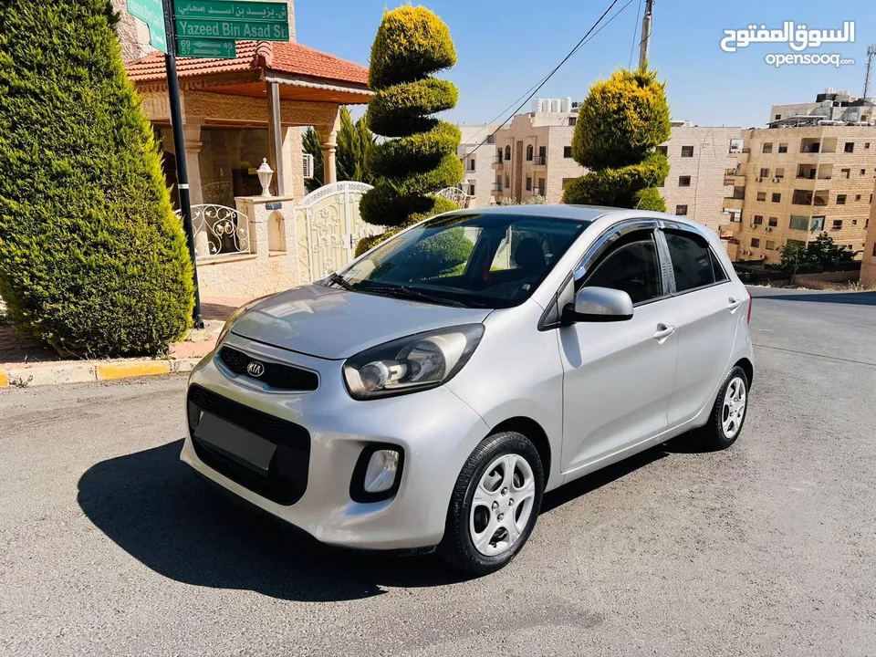 كيا بيكانتو 2016 جير اتوماتك محرك 1250cc بحاله الوكاله