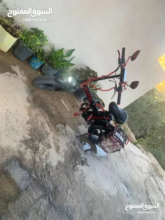 بسكليت كهربا للبيع 48v عجل خميل