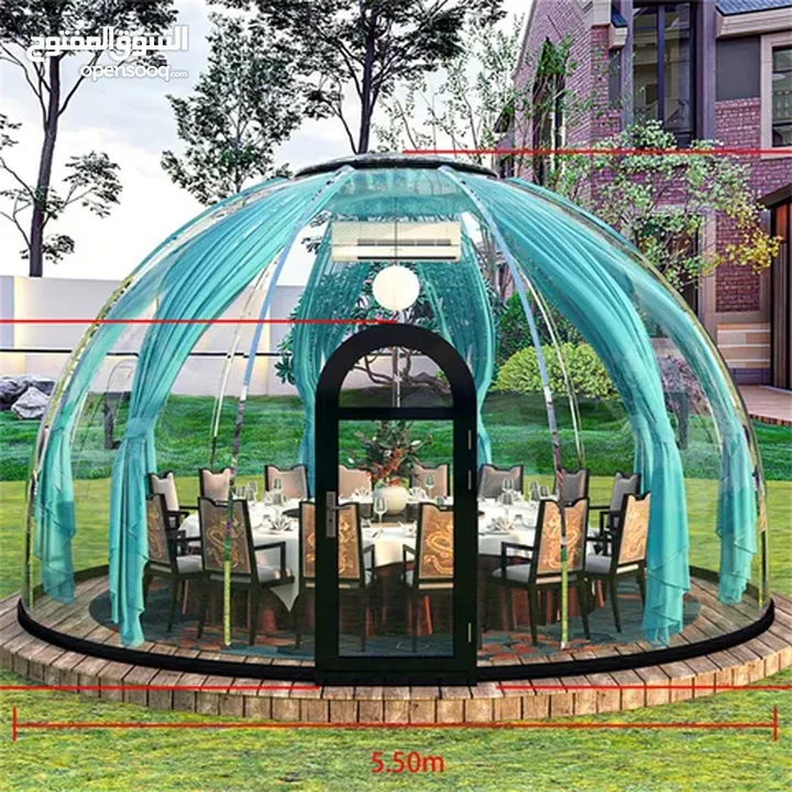 New design and different sizes of Dome house
