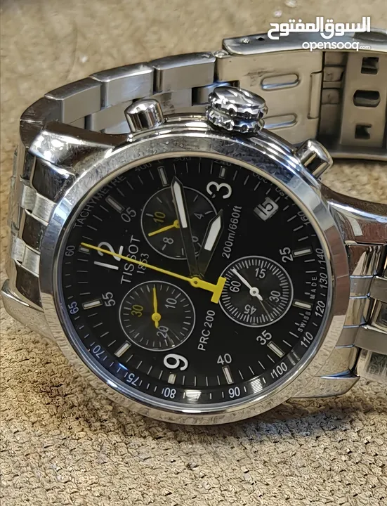 Tissot PRC 200 Chronograph أصلية بحالة ممتازة