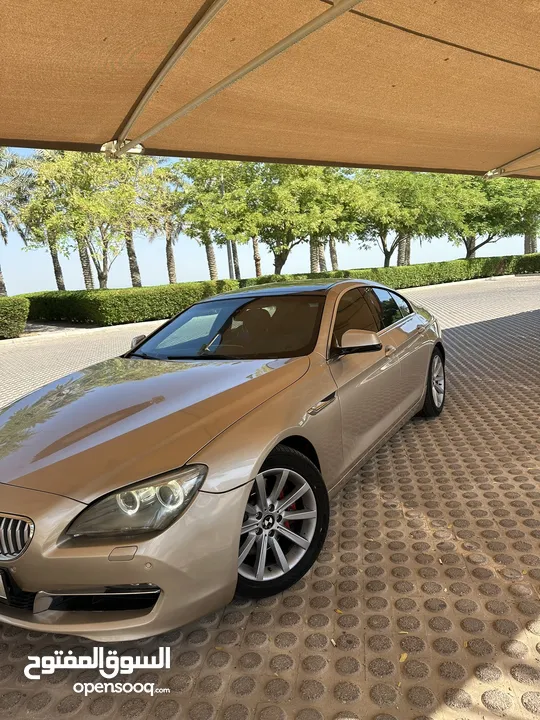 BMW 640i Gran coupe موديل 2014