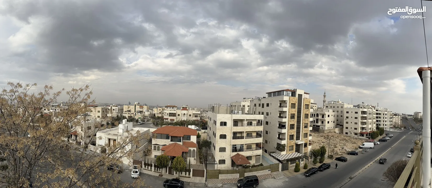 شقة طابق ثالث + روف في منطقة ربوة عبدون بمساحة اجمالية 325 متر