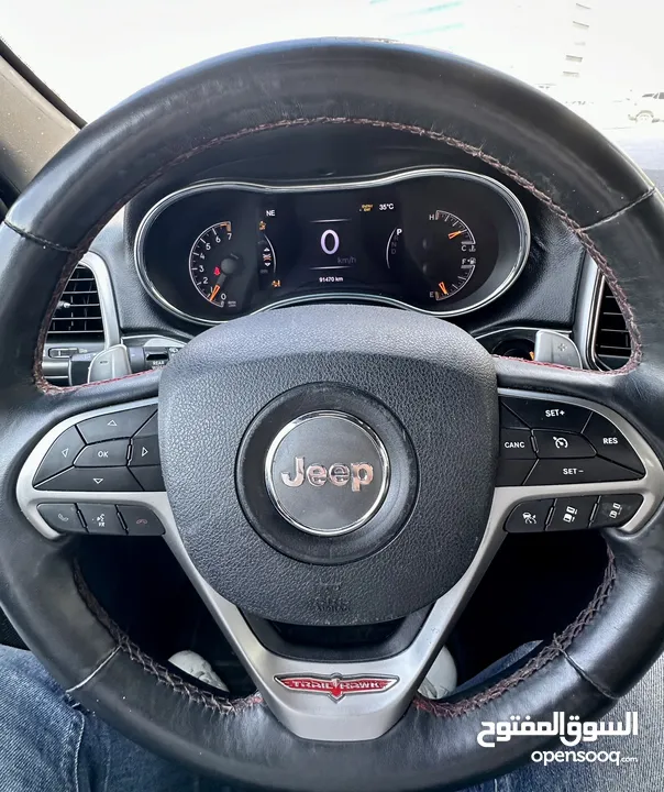 Jeep grad Cherokee 2017 perfect condition  جيب جراند شيروكي 2017 حالة ممتازة