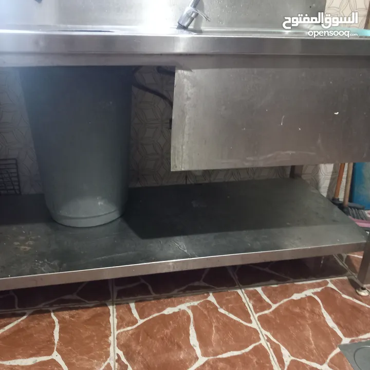 مجلى ستيلس ثقيل طبي  طاولة ستيلس