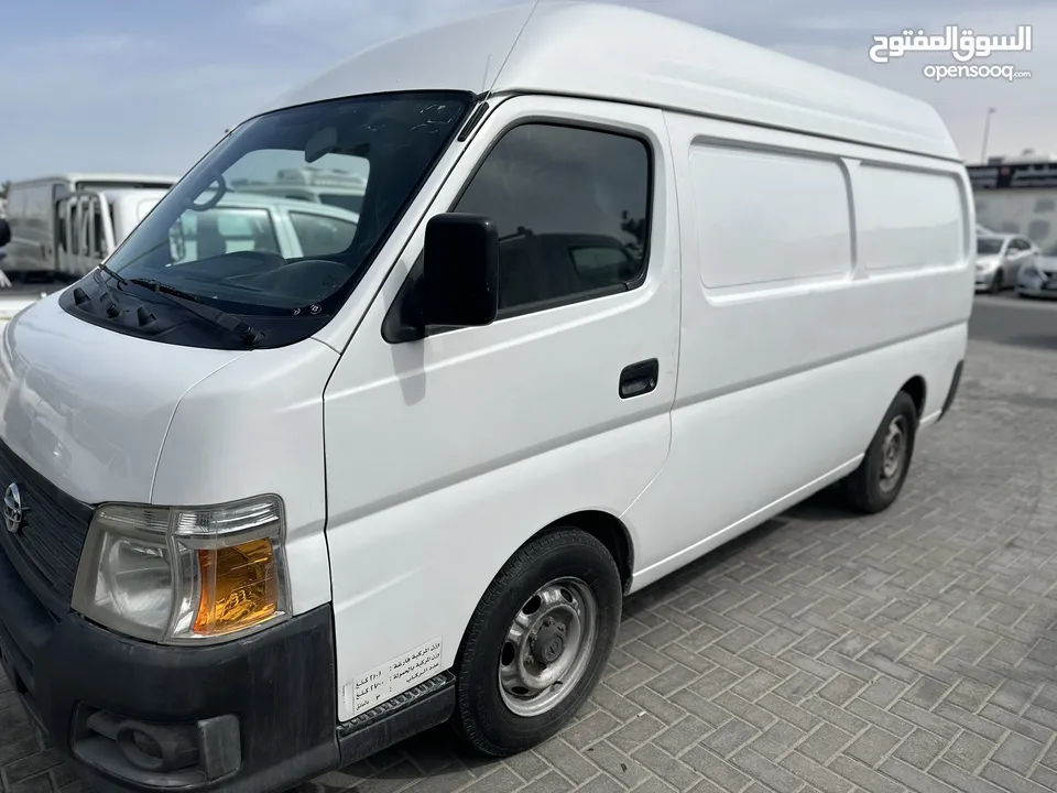 NISSAN URVAN 2012 HIGH ROOF DELIVERY VAN