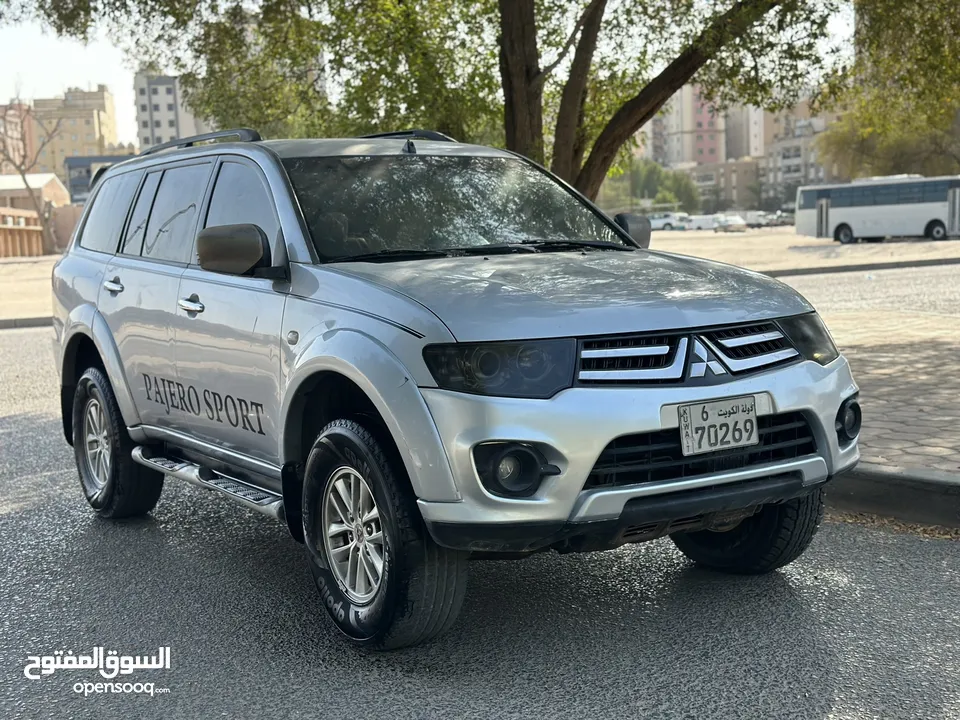 باجيرو سبورت 2014 ماشي 240 شرط الفحص مكينه قير او شاصي  Pajero sports 2014 ready for inspection