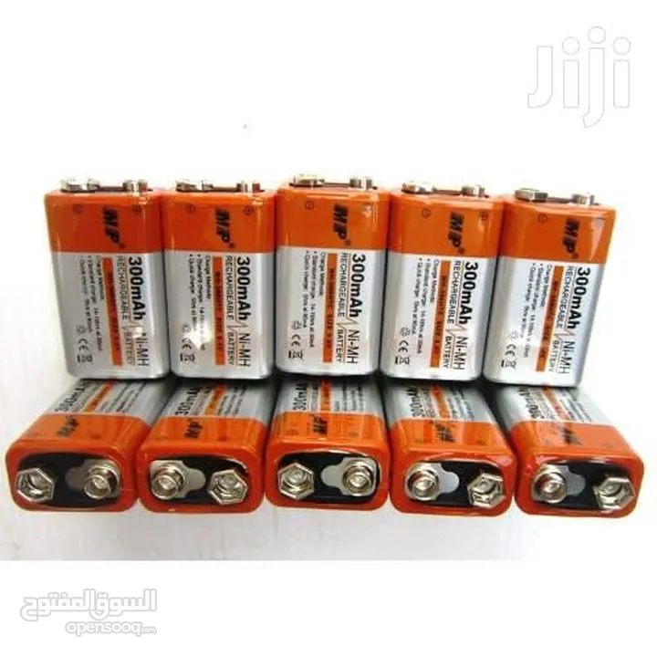 بطاريات شحن قياس Rechargeable Battery 9V