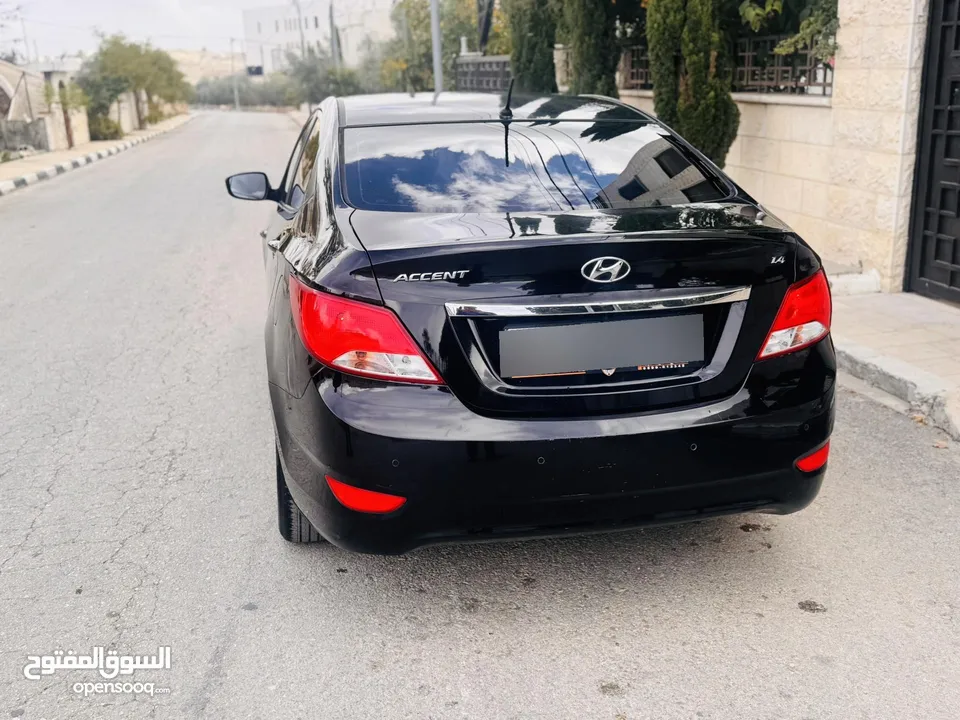 هونداي اكسنت موديل 2018 متور 1400سته غيار بنزين بريفث