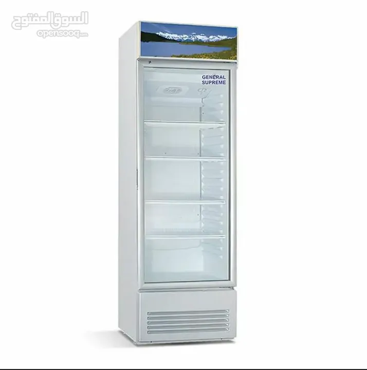 ثلاجة عرض 3 طوابق - beverage cooler / glass-door merchandiser