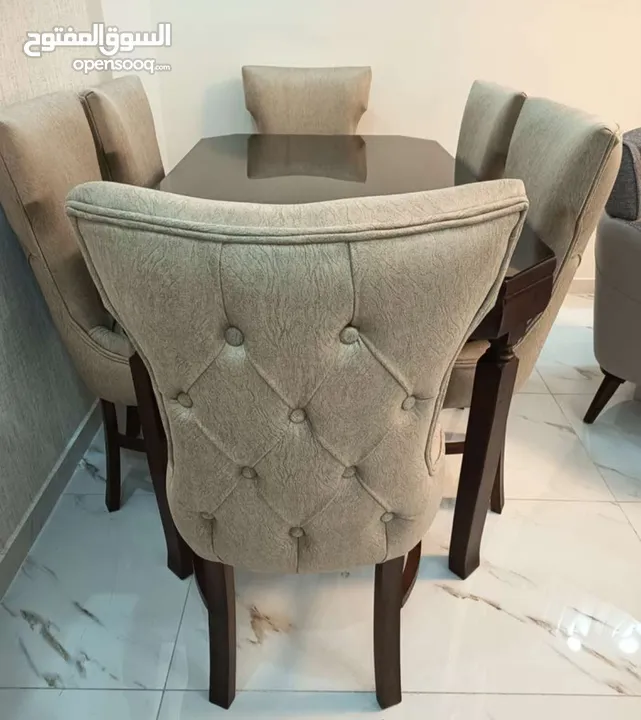طاولة سفره جديده خشب زان