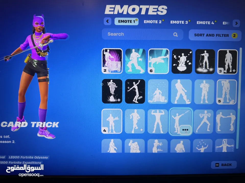 حساب ابيك قيمز و حساب فورت مميز ، سعر حرق و قابل للتفاوض