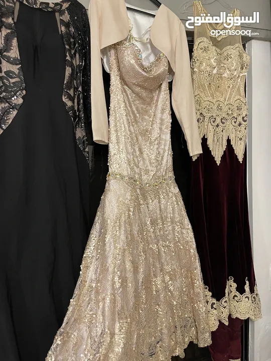 فساتين سهرة وخطبة وعرس