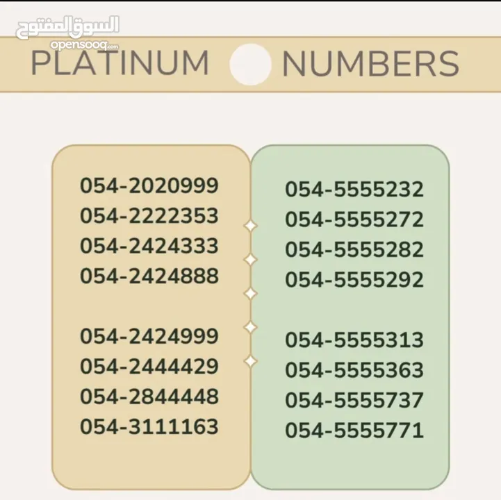 ETISALAT SPECIAL NUMBERS