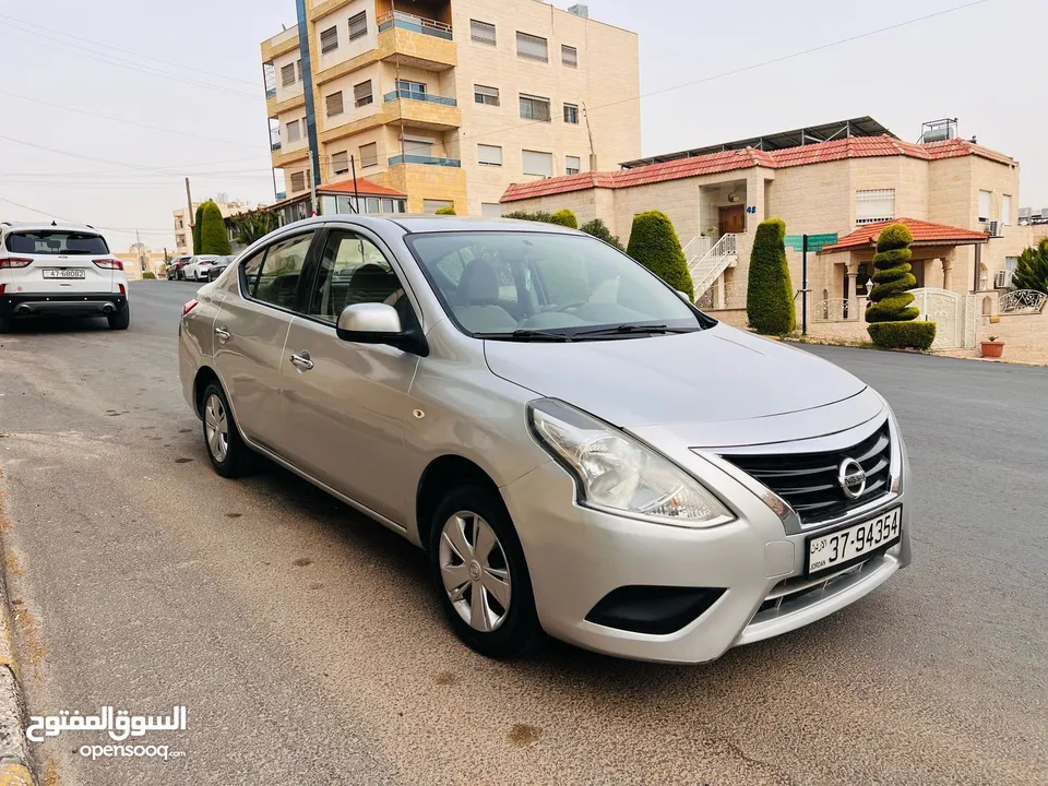 نيسان صني 2019 نخب اول بحاله ممتازه جداً 3 جيد قصعه
