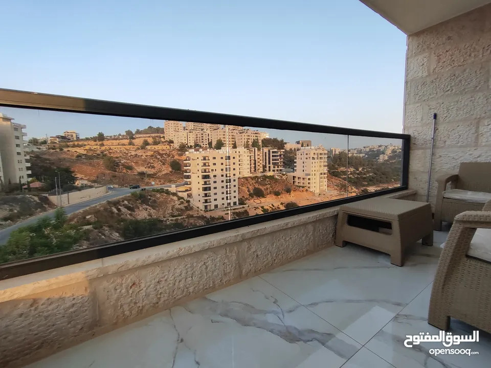 شقة راقية جديدة مفروشة للايجار في الطيرة