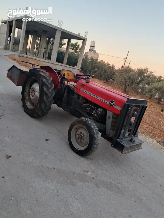 تركتر مسي 135 بحالة ممتازة افرهول جديد بور