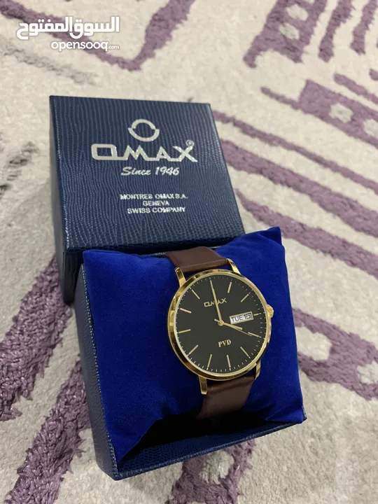 ساعة Omax جديدة غير مستخدمة ابداً بالباكيت كاملة