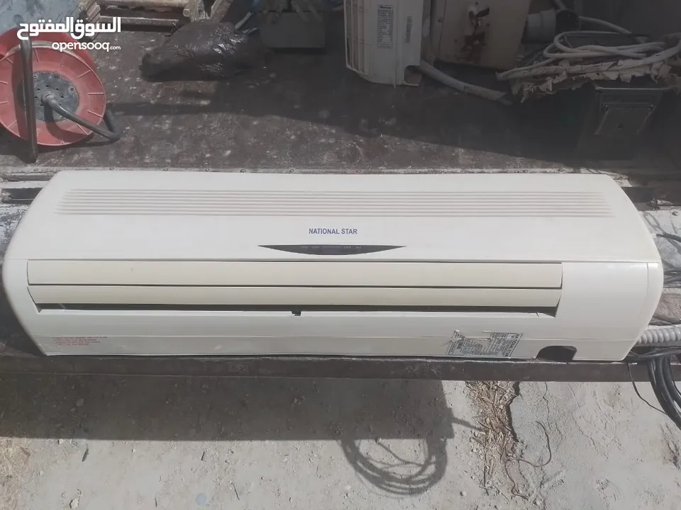 مكيفات مستعملة للبيع بسعر مناسب  وحدات خارجية وداخلية