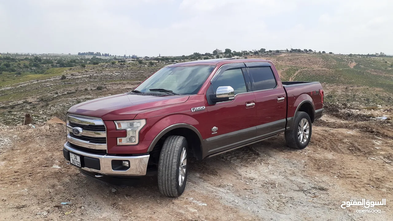 للبيع أو للبدل FORD F150 KING RANCH ECOBOOST 3500CC 2015