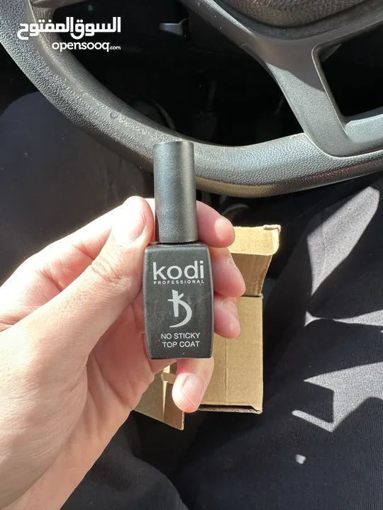 (Kodi) no sticky top coat+ rubber base gel