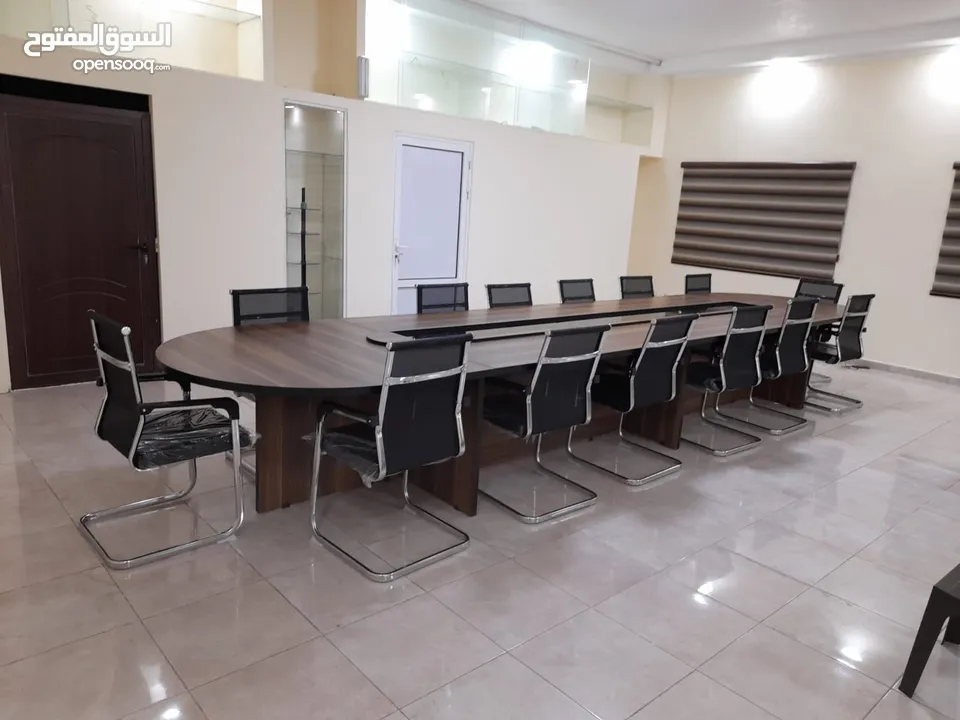 طاولة اجتماعات شامل التوصيل والتركيب عمان زرقاء