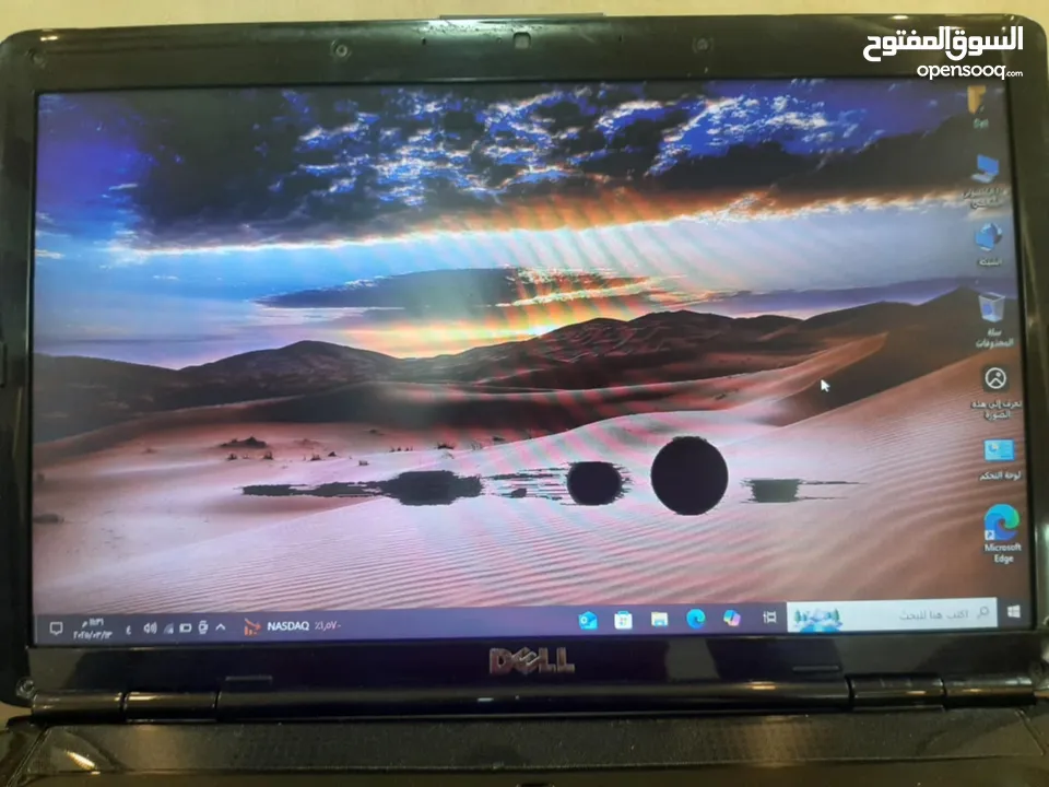 للبيع لابتوب Dell Inspiron + جميع برامج ال Office هدية و ملحقات هدية بسعر مغري!