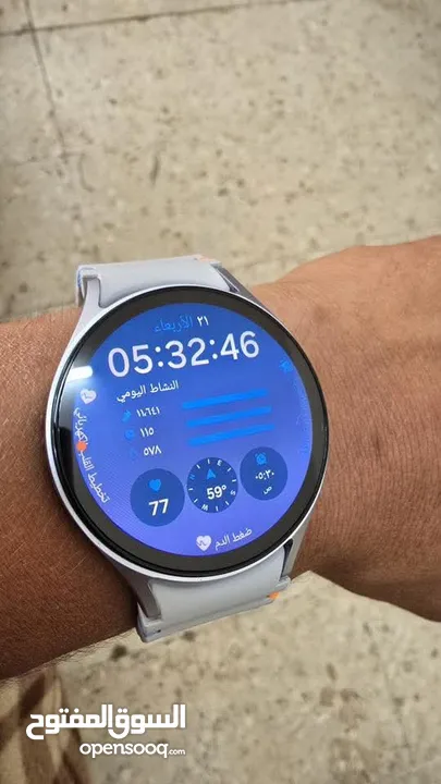 اقرا الوصف galaxy watch 7 (Bluetooth,44mm) جالاجسي ووتش 7 (44ملي متر ) اقرااااااا الوووووصصصصصصصصصصف