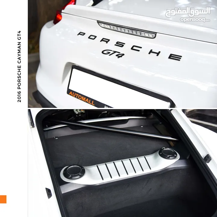 بورش كايمان 2016 Porsche Cayman GT4 (981) One of only 2500 units worldwide