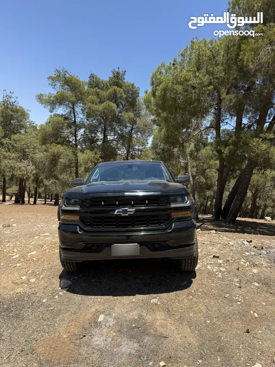 Chevrolet Silverado 2016 – فحص 4 جيد – ترخيص جديد – فل أوبشن – لون أسود