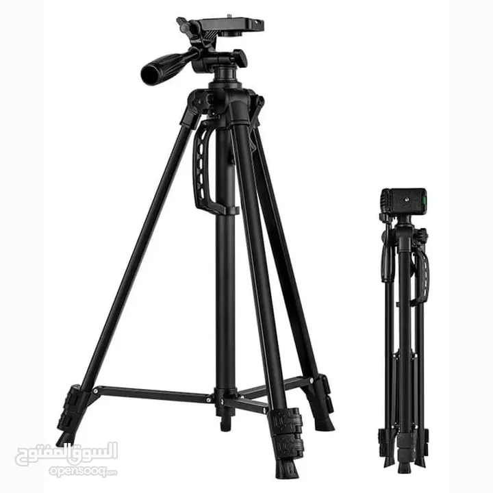 ترايبود كاميرا و موبايل 3366 TRIPOD   بارتفاع 140 سم